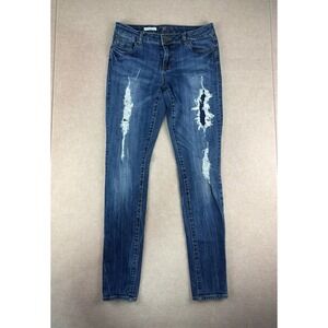 Kut from the Kloth Jeans Women's Size 6 Blue‎ Mia Toothpick Skinny Mid Rise